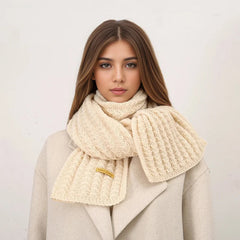 Thick Knitted Cashmere Lady Korean Style Winter Scarf Scarfs-L