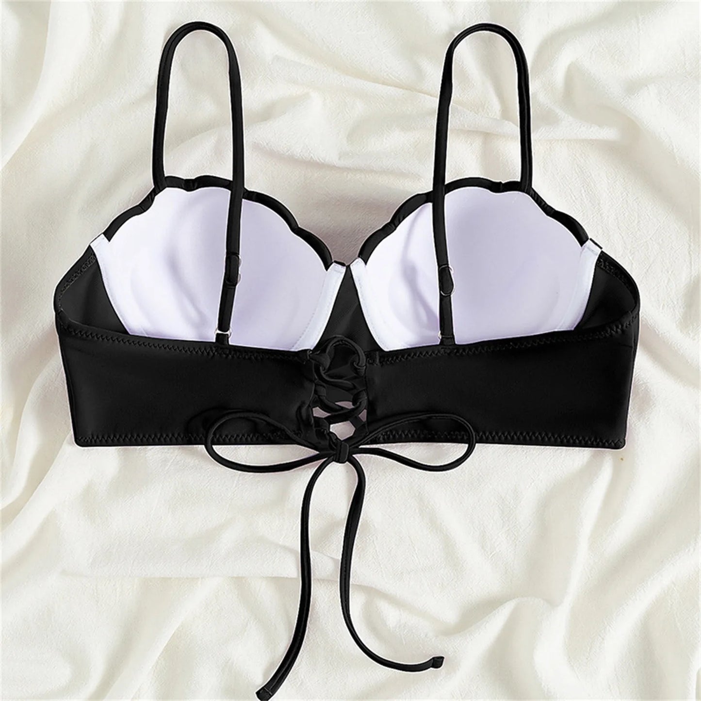 Amy Fashion - Olid Swimwear Padded Bra Top Girls Bikini Sets
