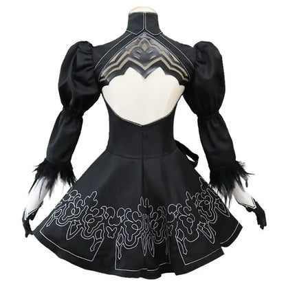 2B Costume Automata Nier Halloween Anime Women Yorha Fancy Party Cosplay