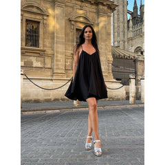 Chloe Flowy Mini Dress