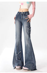 Street Style Micro-flare Trousers