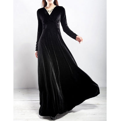 Amy Fashion - Plus Size 4XL 5XL Women Winter Dress