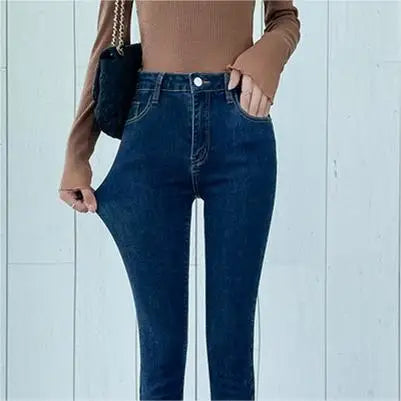 Amy Fashion - Quality Stretch Skinny Slim Fit Y2K Ripped Tight Denim Jean