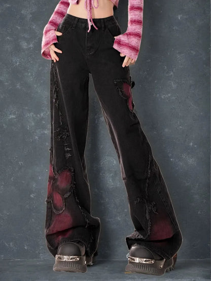 Pants Dye Halloween Tie Butterfly