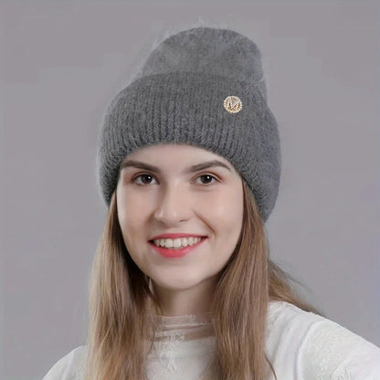 Thickened Velvet Warm Knitted Hat