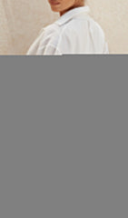 White Long Sleeve Shirt Dress