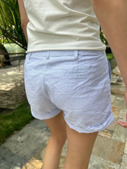 Fruit Print Knit Waist Short