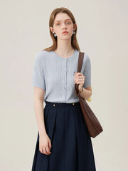 Summer Linen Casual Knit Cardigan