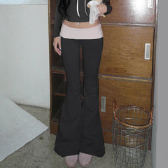 Low Waist Flared Sweat Pant