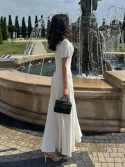 Rib Slim Casual Knit Maxi Dress