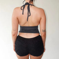 Silky Crisscross Knit Top