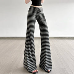 Striped Homewear Bootcut Pant