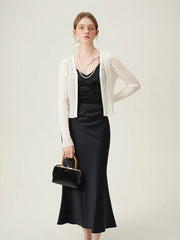 Airy Casual Knit Summer Jacket Cardigan