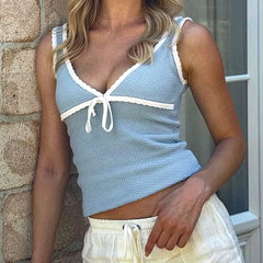 Floral Strapless Knit Top