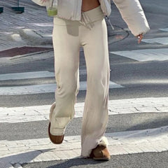 Basic Low Waist Pink Pant