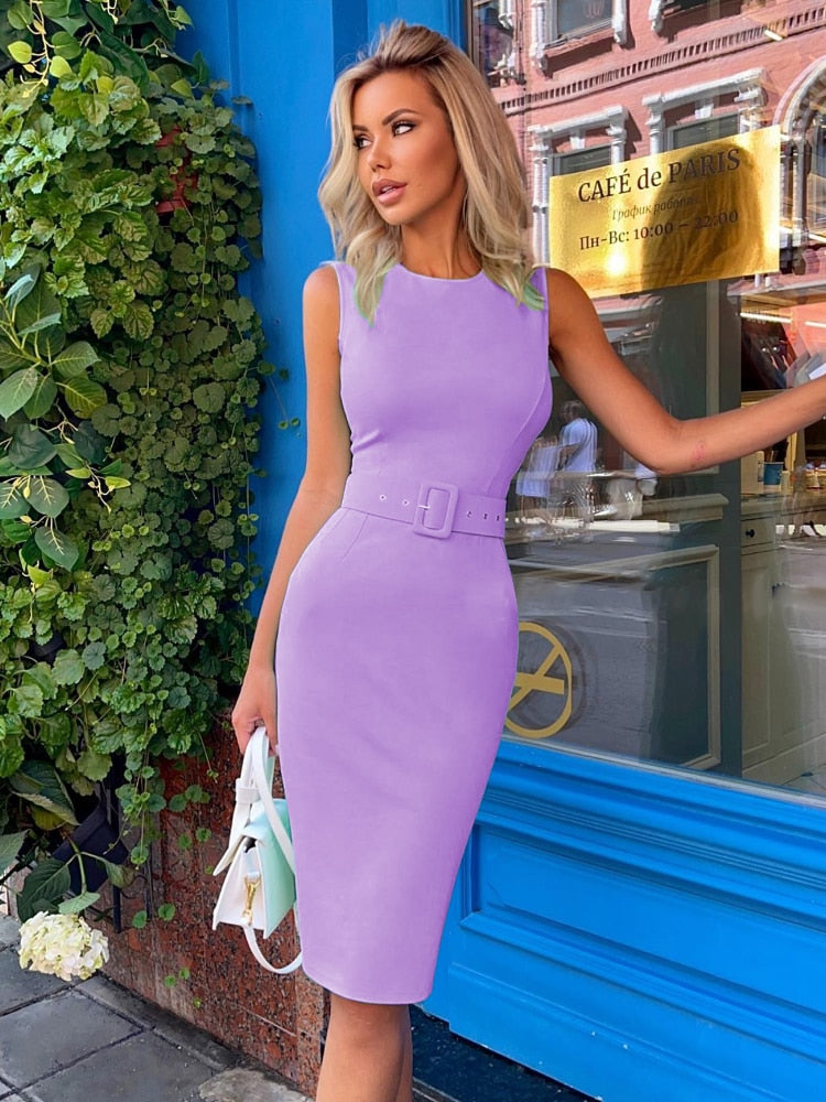 2024 Bandage Lilac Purple Elegant Party dress