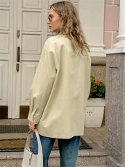 Trench Patchwork High Waist Coat