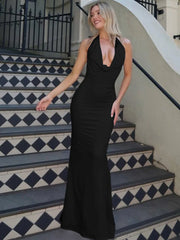 Lace Up Off Shoulder Maxi Dress