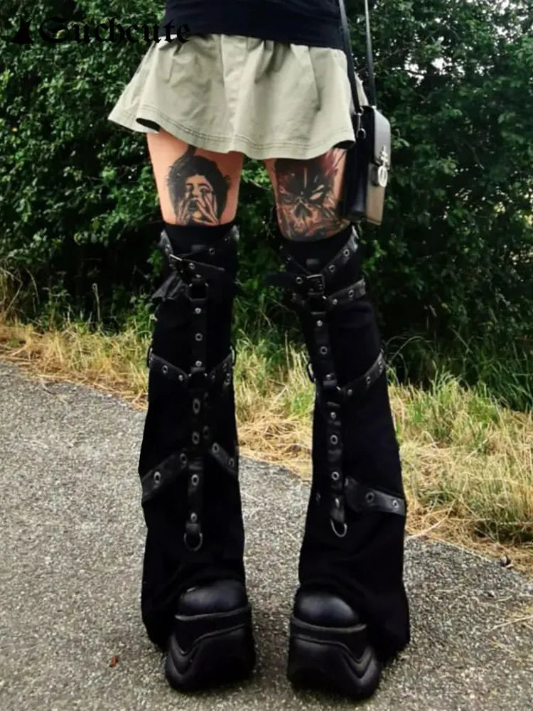 Waist High Slim Halloween Cargo Pants