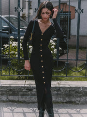 Mesh Flower Splice Bodycon Maxi Dress