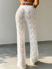 Hollow Knitted Beach Pant
