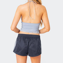 Side-Stripe Streetwear Basic Short