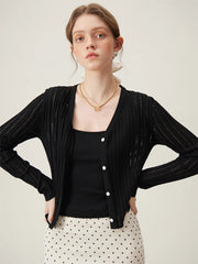 Airy Casual Knit Summer Jacket Cardigan