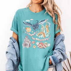 Retro Space Quick Dry Summer T-shirt