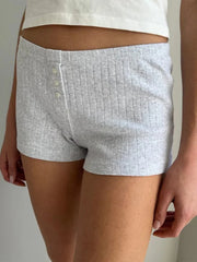 Washed Loose Retro Denim Short