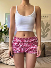 Striped Patchwork Vacation Short