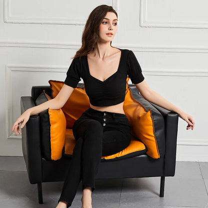 Amy Fashion - Sexy High Waist Slim Vintage Trendy Office Fashionable Stretchy Denim Jean