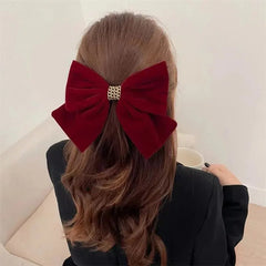 Vintage Black Wine Red Prom Party Christmas Hair Accessory Accessories-L