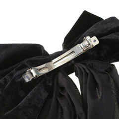 Velvet Large Wedding Korean Fashion Black Red Christmas Hair Accessory Accessories-L