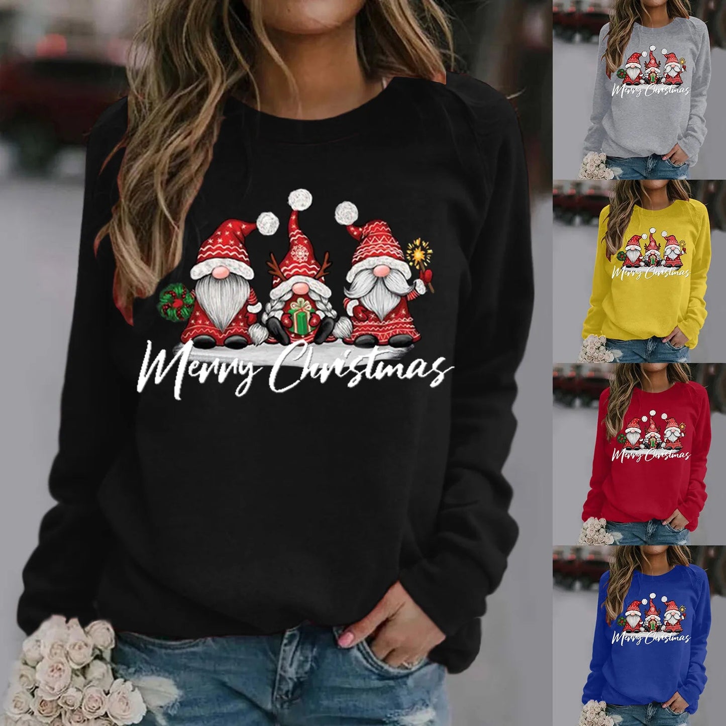 Christmas Hoodie - Long Sleeve All Season Fashion Design