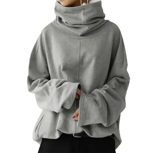 Loose Solid Color Cozy Casual Comfortable Trendy Chic Hoodies