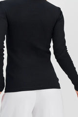 Slim Turtleneck Knit Long Sleeve Thermal Base Layer
