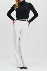 Slim Turtleneck Knit Long Sleeve Thermal Base Layer