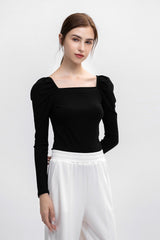 Modal Square Neck Slim Long Sleeve Base Layer