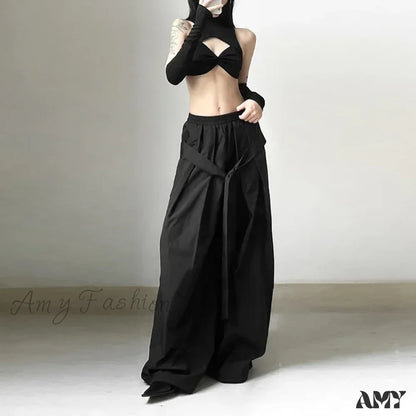 Alt Gothic Women Baggy Techwear Emo Pants Vintage