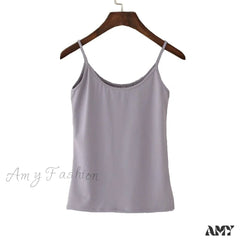 Amy Fashion - Camisole Spaghetti Strap Top