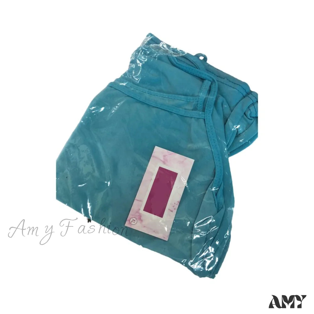 Amy Fashion - Camisole Spaghetti Strap Top Lightblue / M