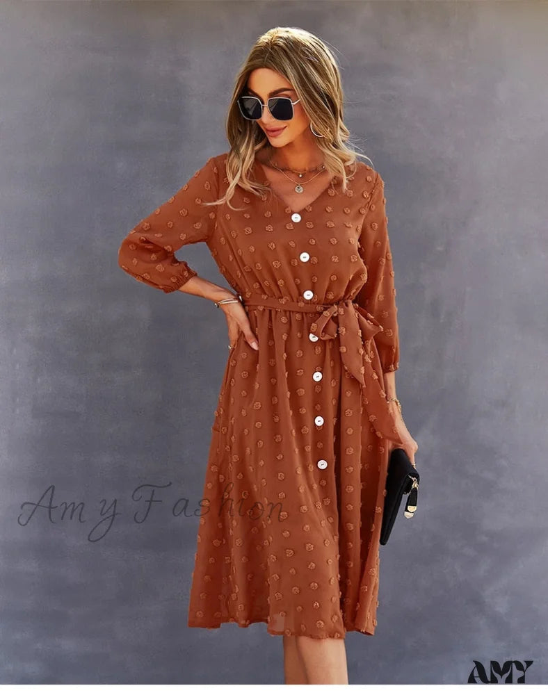 Amy Fashion - Casual Chic Sexy Womne’s Dress