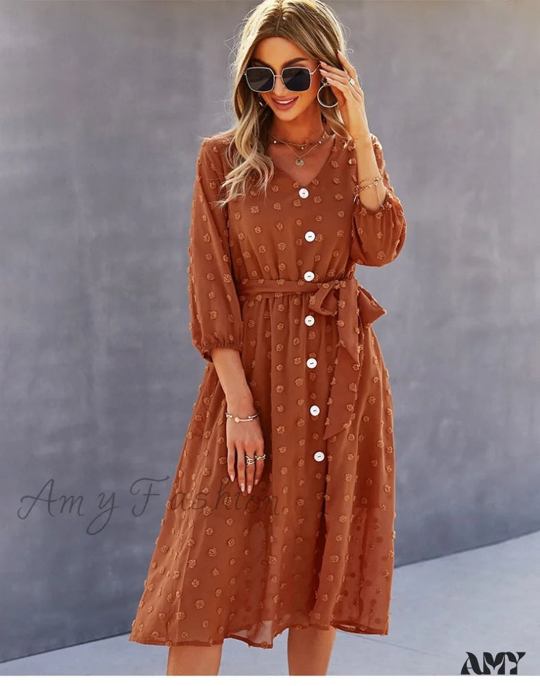 Amy Fashion - Casual Chic Sexy Womne’s Dress