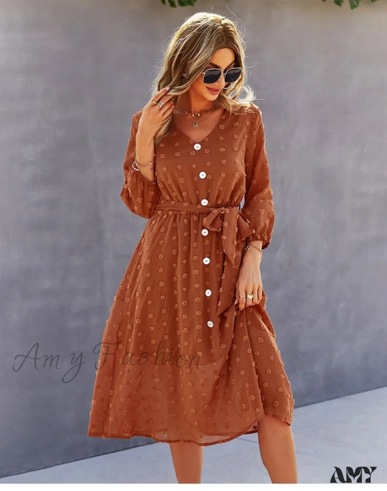 Amy Fashion - Casual Chic Sexy Womne’s Dress