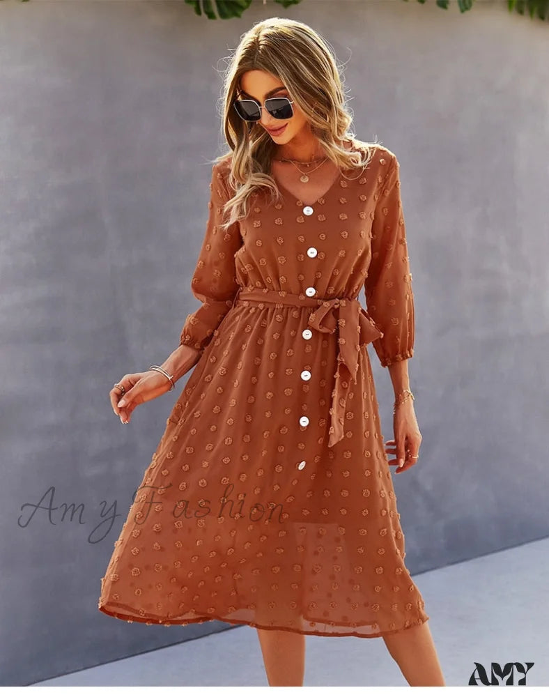 Amy Fashion - Casual Chic Sexy Womne’s Dress