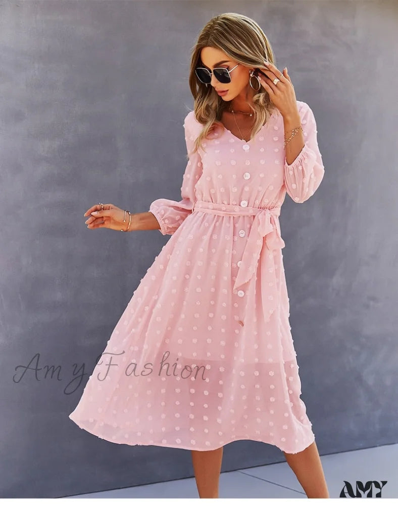 Amy Fashion - Casual Chic Sexy Womne’s Dress