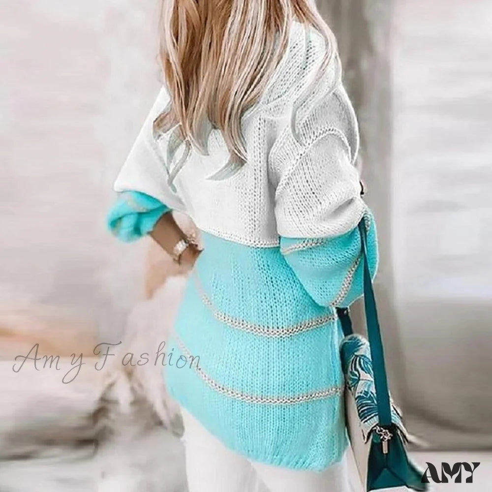 Amy Fashion - Casual Harajuku Women Loose Sweater Cardigan