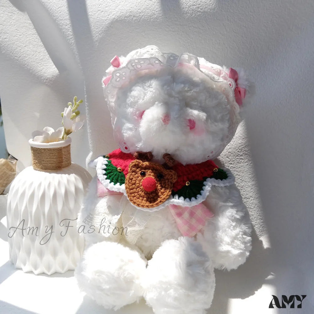 Amy Fashion - Chrismas Photo Accessories Hand Woven Cat Dog Bibs