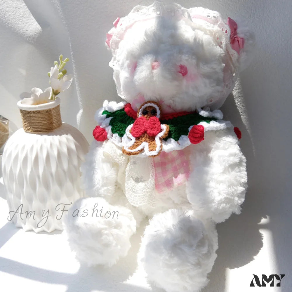 Amy Fashion - Chrismas Photo Accessories Hand Woven Cat Dog Bibs