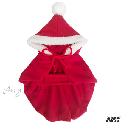 Amy Fashion - Christmas Pet Cat Winter Cloak